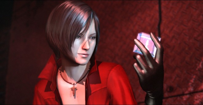 Ada Wong et son téléphone portable du futur